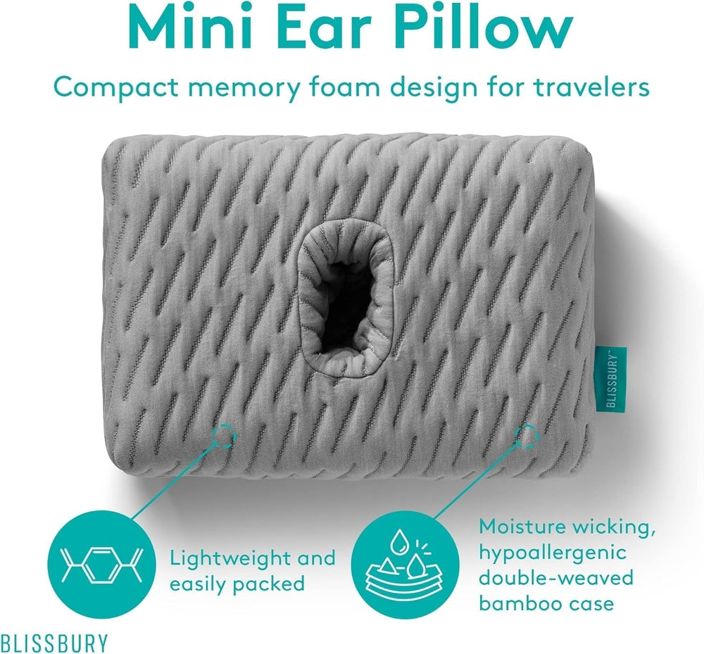 BLISSBURY mini pernă pentru urechi pentru persoanele cu dureri de urechi Perne standard Naty Shop