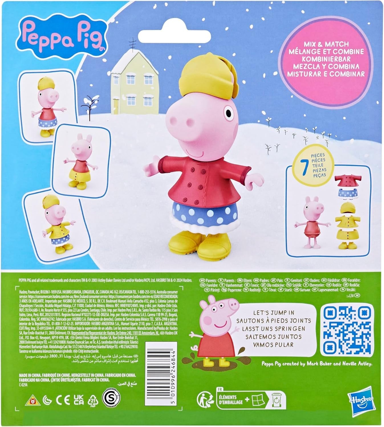 Peppa Pig Peppa Wutz Anziehspaß Figur