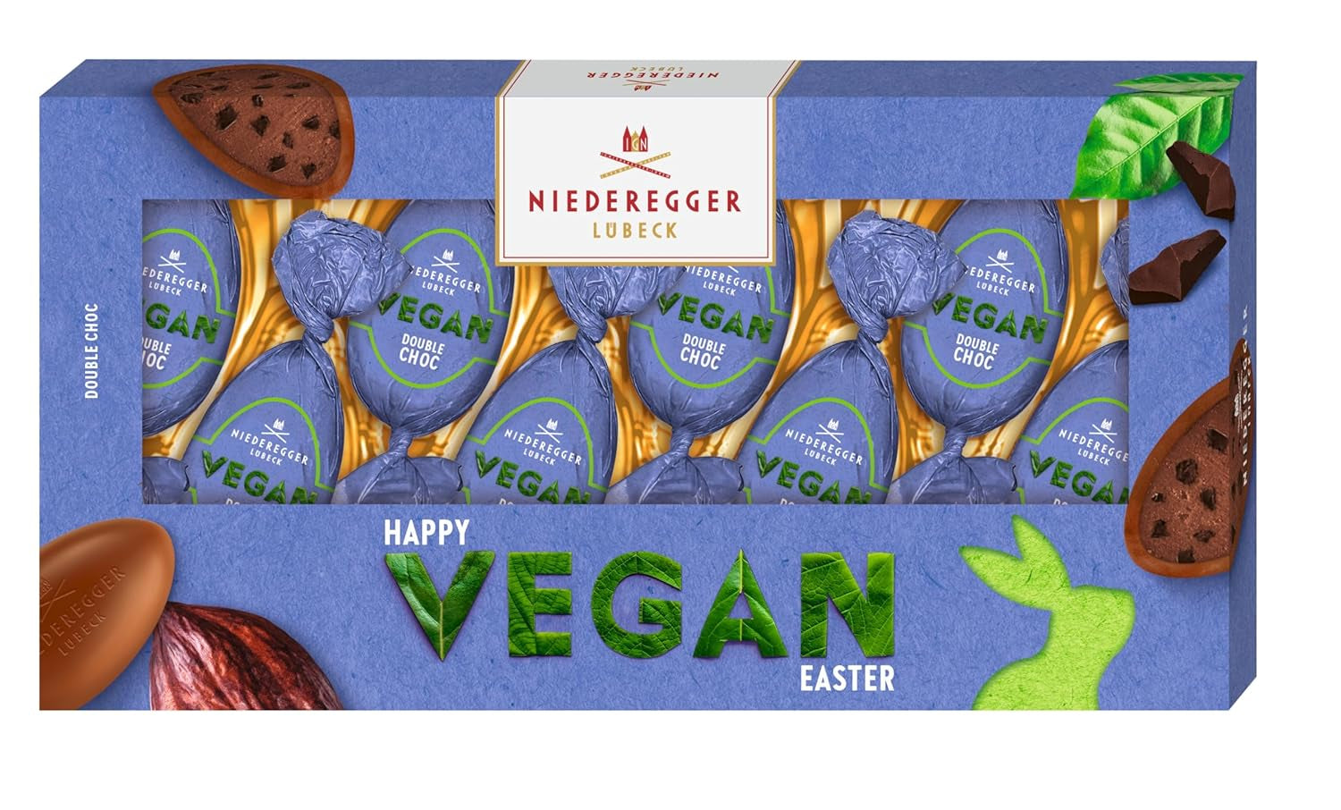 Niederegger vegán dupla csokitojás 100g