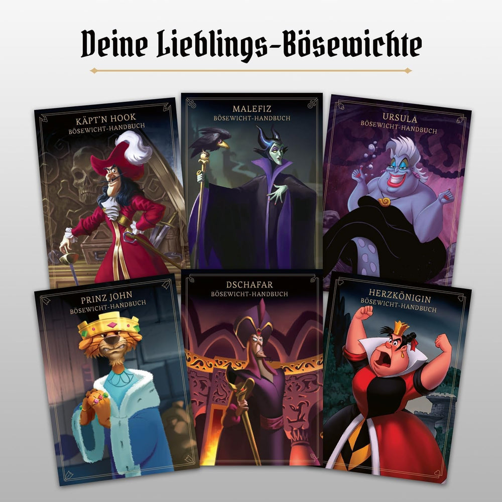 Ravensburger Family Game Disney Villainous, joc de societate pentru copii și adulți, 2-6 jucători, joc de petrecere pentru vârste de 10 ani și peste cu ticăloși Disney