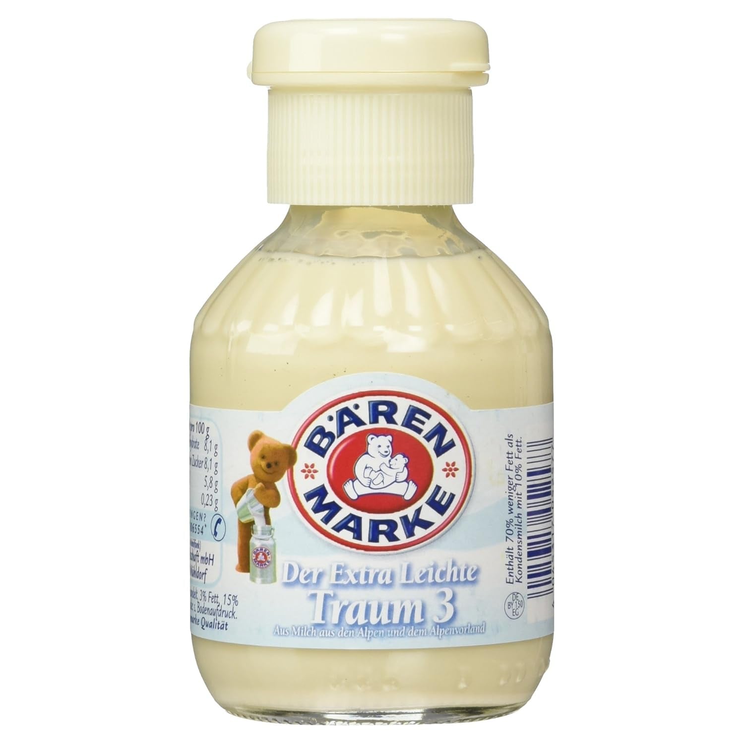 Der Extra Leichte Traum 3 Kondensmilch, 170g