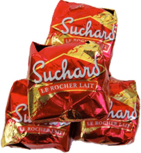 Suchard Rocher Au Lait X7 - Csokoládé tejjel és dióval