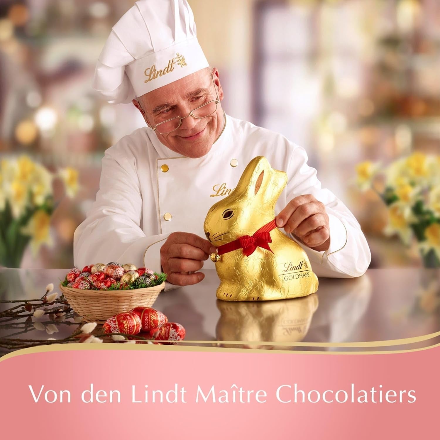 Lindt Schokolade LINDOR Eier Mix | 180 G | LINDOR Eier Mit Zartschmelzender Füllung in Den Sorten Milch, Haselnuss, Weiß, 45% Feinherb | Oster Schokolade | Schokoladengeschenk | Ostereier | Schokoeier Naty Shop