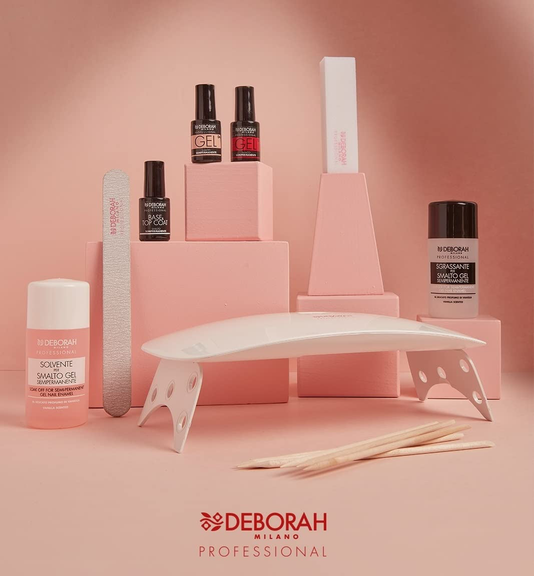 Milano Professional félpermanens körömlakk, sz. 21 Bordó, térfogatnövelő hatású, hosszantartó, intenzív és fényes körmökért, 4,5 ml