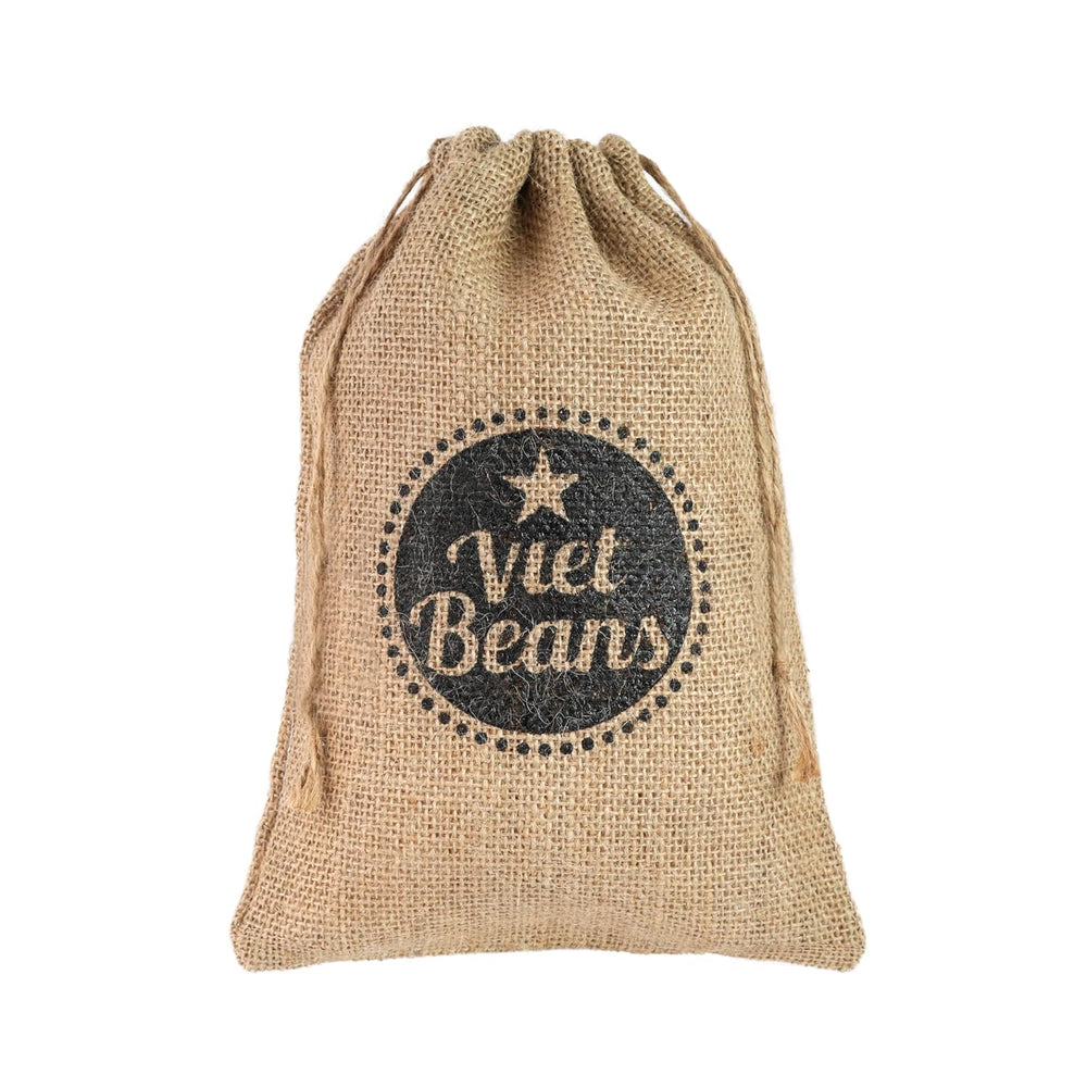 Kaffee Geschenk für Kaffeeliebhaber - Kaffeesack Jute - Vier Sorten exotischer Kaffee im Jutesack - Weihnachten Geschenkidee - Geschenk für Kaffeetrinker - Ganze Bohne