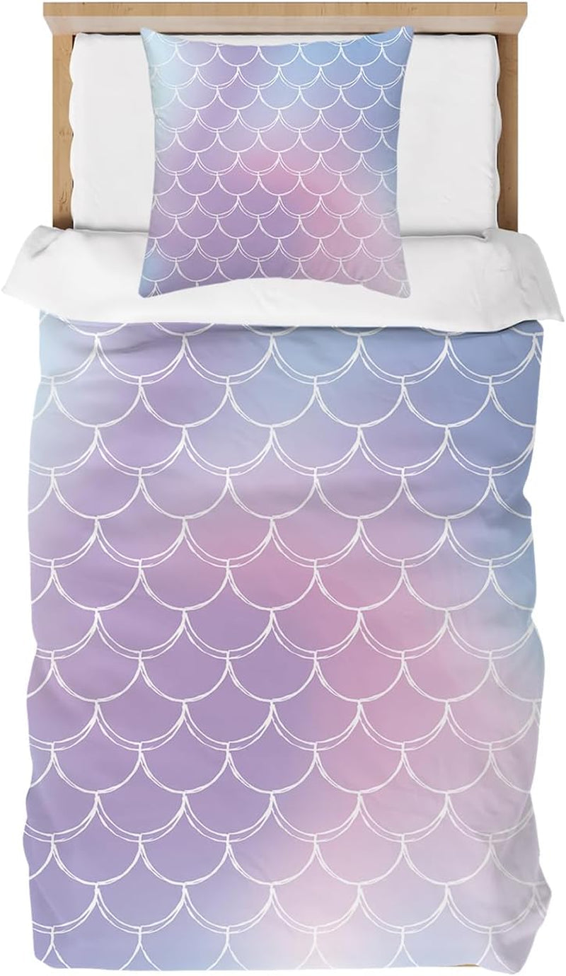 Gyermek ágynemű, Unicorn Puha, mikroszálas Ágynemű - gyermek Naty Shop Mermaid mérleg 135X200 Cm