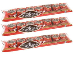 Suchard Rocher Au Lait X7 - Csokoládé tejjel és dióval