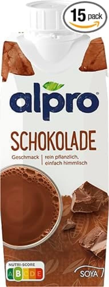 Alpro csokoládé szója ital – vegán, laktózmentes, gluténmentes
