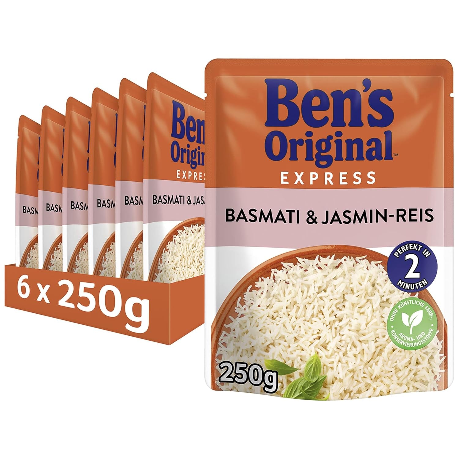 BEN'S ORIGINAL™ Express Basmati rizs 6 x 220 g