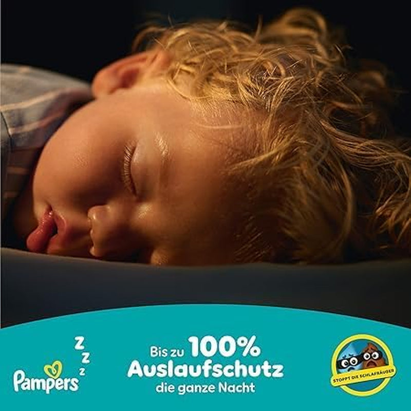 Scutece Pampers Premium Protection Pants mărimea 7, 123 scutece, 15 kg+, cu ajustare la 360° și manșete moi anti-scurgere pentru confort și protecție optime