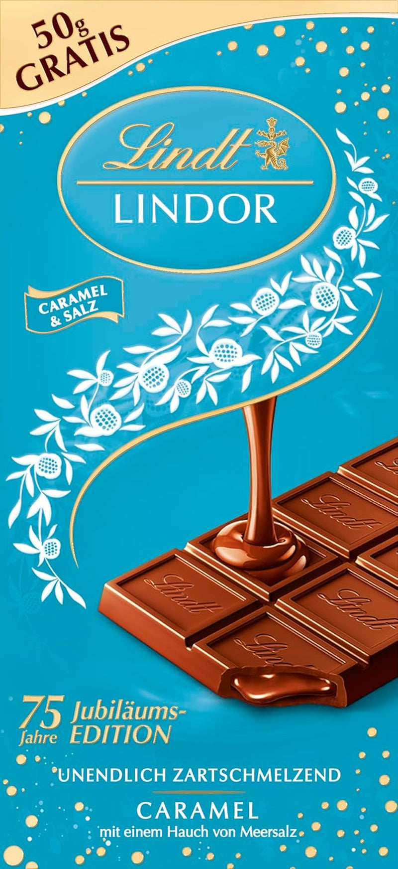 Lindt csokoládé | LINDOR tasakok sajttortához | 137g | 10 db tejcsokoládé golyó szájban olvadó sajttorta töltelékkel | Csokoládé ajándék