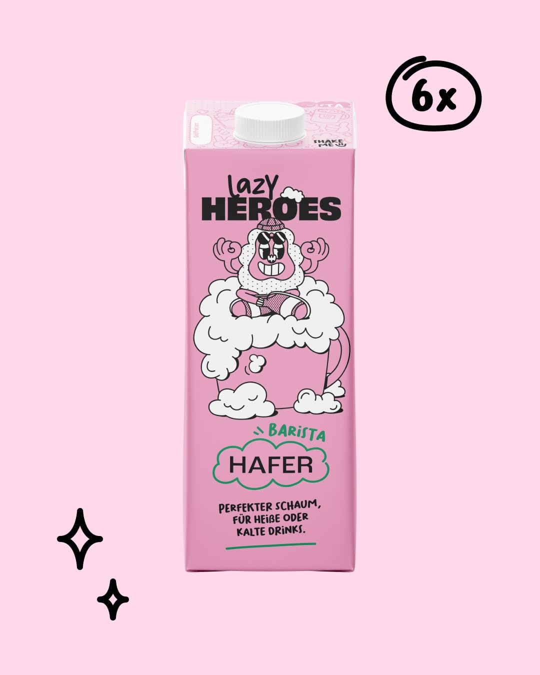 Lazy Heroes Hafer Barista Drink – Tökéletes gluténmentes vegán hab