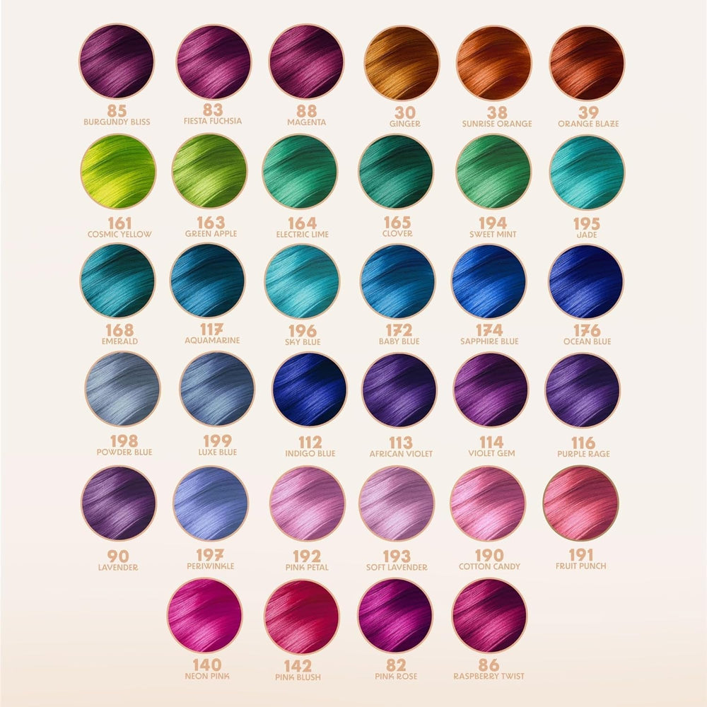 Shining Culoare de păr semipermanentă, 196 Albastru cer Vopsea pentru par Naty Shop