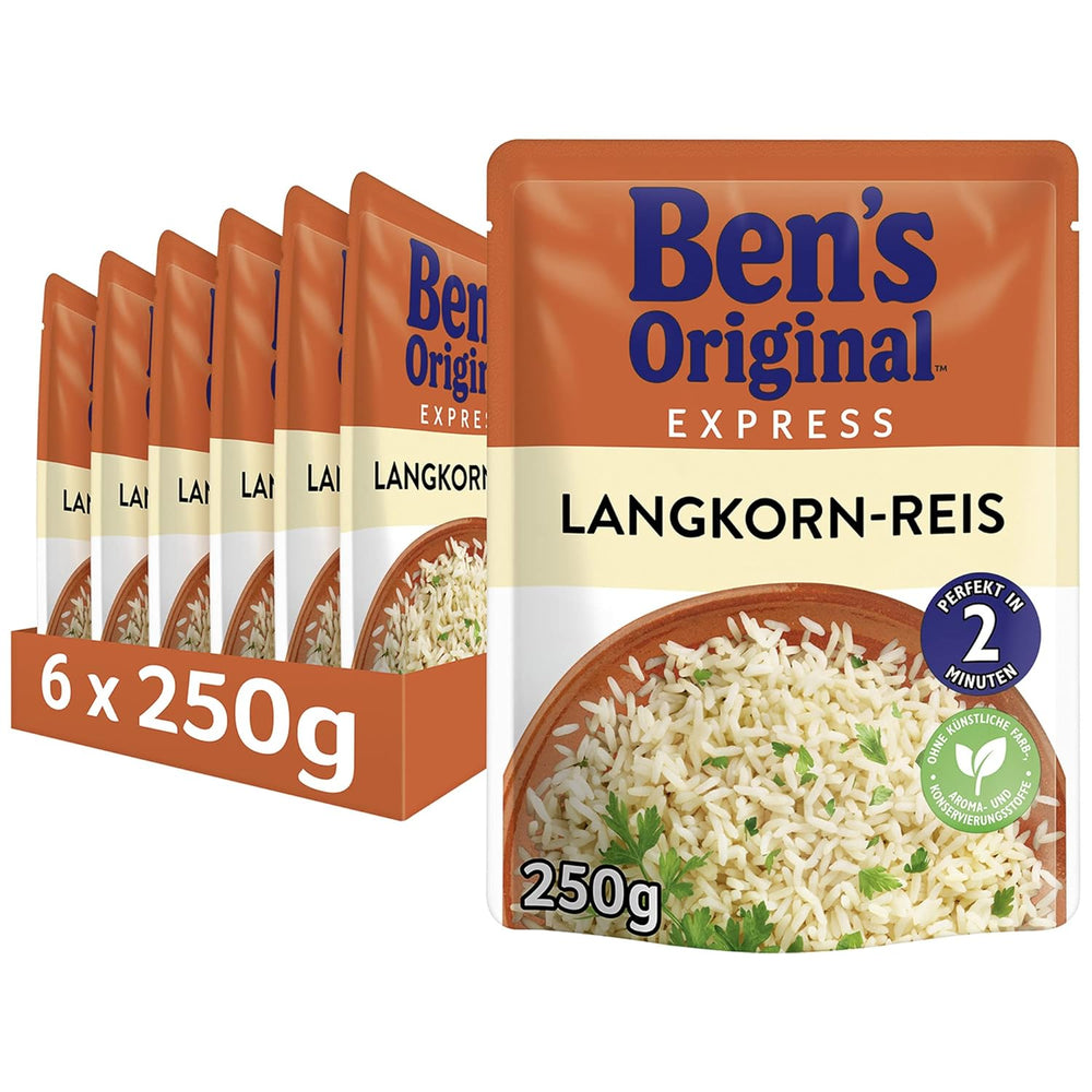 BEN'S ORIGINAL™ Express Basmati rizs 6 x 220 g