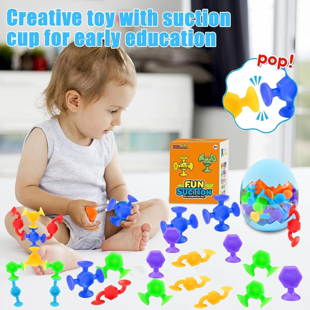 48 darabos 3 éves Montessori fürdőjáték szilikon építőkockák anya és baba bababolt