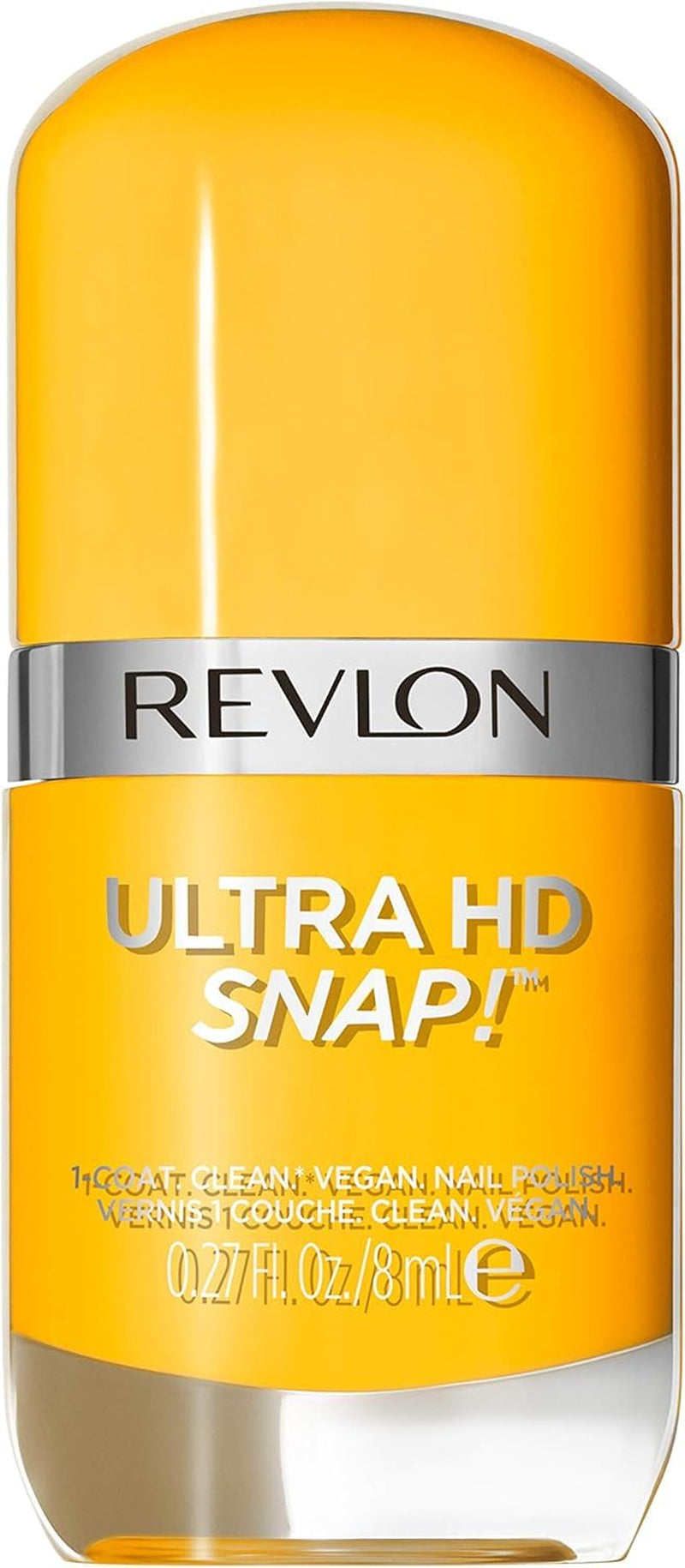 Revlon Ultra HD Snap körömlakk Tartós Vegán Formula Quick Dry One Coat Teljesen fedő szín (8ml) Hot Stuff (007) Unisex
