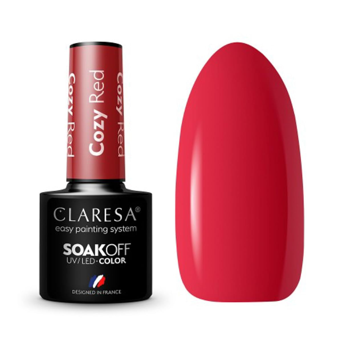 Claresa Cozy Red félpermanens szemfesték 5 ml