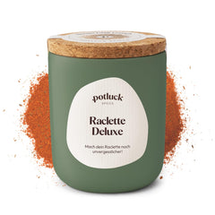 Potluck | Raclette Gewürz | Würzmischung im Keramiktopf | 70g | Vegán, gluténmentes és természetes alapanyagokból