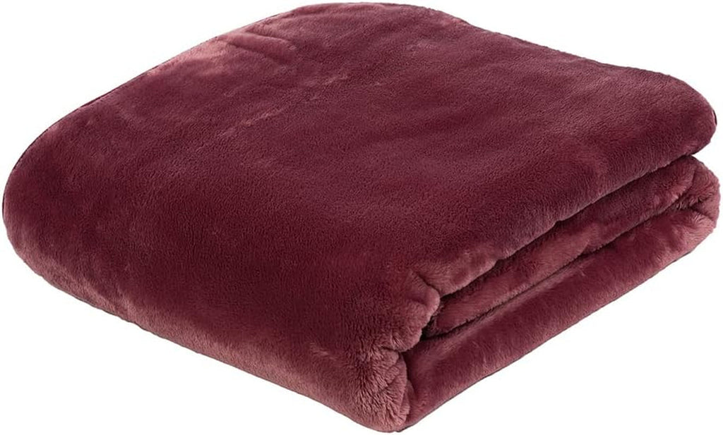 Gözze - Pătură confortabilă Premium Cashmere-Feeling, 500 G/M², 180 X 220 Cm - muștar Paturi si Cuverturi Besuche den GÃ¶zze-Store Fructe de pădure 220 X 240 Cm