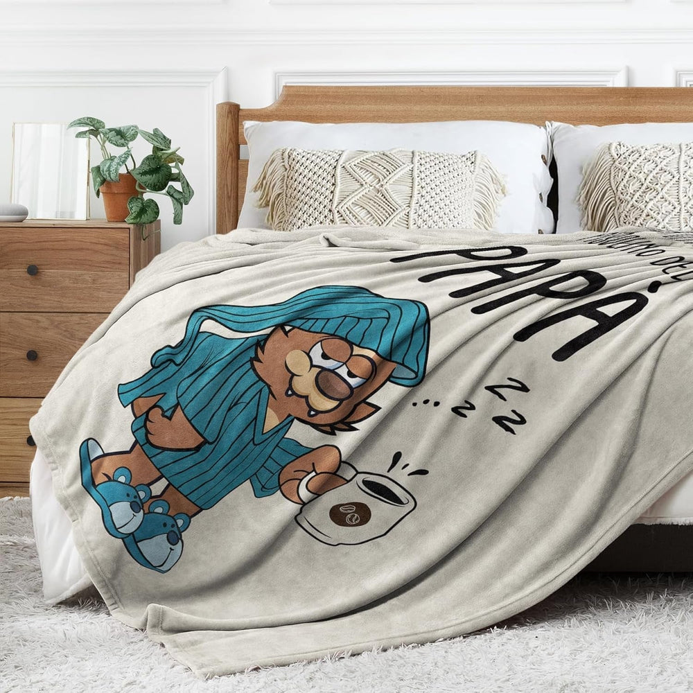 Musaecoin apa ajándék, apu születésnapi ajándék, ajándékötletek apának, ajándékok apának, 50-60 hüvelykes flanel takaró, karácsonyi ajándék apának, apák napi ajándék Ágyak és takarók musaecoin