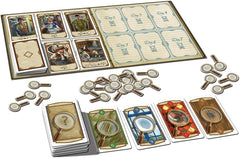 KOSMOS 692766 Holmes - Sherlock vs. Moriarty, Joc pentru doi jucători, Joc Sherlock Holmes, Joc de societate pentru exact 2 jucători cu vârsta de 10 ani și peste, Joc de strategie