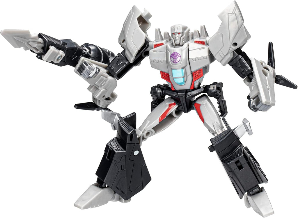 Jucărie Transformers Earthspark Deluxe Class Megatron, figurină de acțiune înaltă de 12,5 cm, jucărie robot pentru copii cu vârsta peste 6 ani Action figures Naty Shop Modern