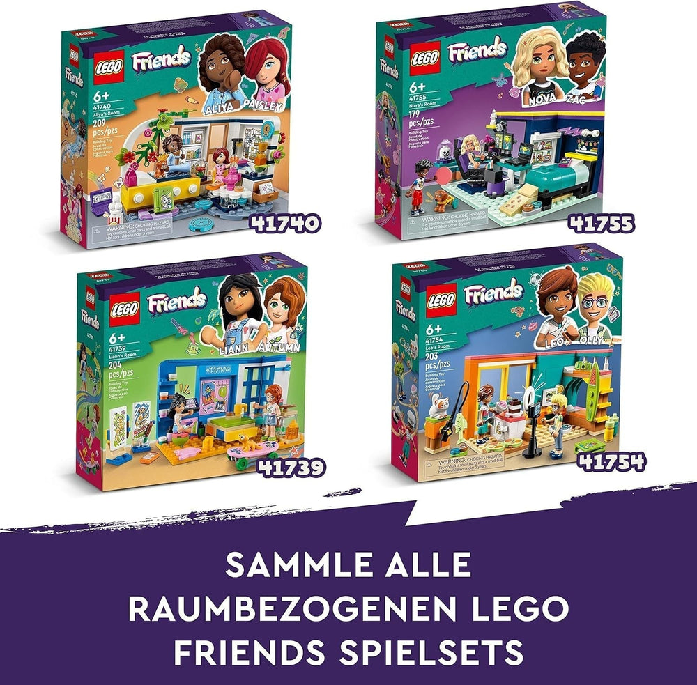 LEGO 41739 Friends Liann szobája, művészeti témájú minijáték, kis gyűjteményi ajándék Liannnal, őszi és kisállat mini babák 2023 sorozat építőkészletei Besuche den LEGO-Store