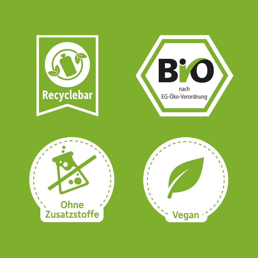 FRECHE FREUNDE Organic Mix gyűjtőcsomagolásban összenyomható tasakban - Gyümölcs + Gabonafélék, Gyümölcspüré gabonafélékkel kinyomható tasakban 6 hónapos kortól babáknak, vegán, 3, 3 x (4 x 100 g) kiszerelés