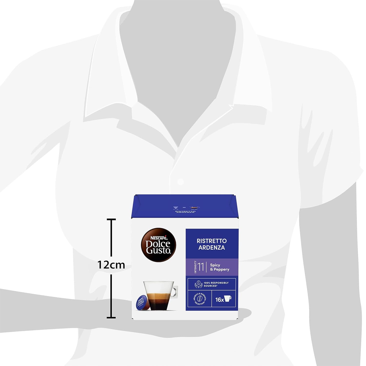 NESCAFÉ DOLCE GUSTO Espresso Ardenza Kaffeekapseln 3er Pack (3 x 16 Kapseln)