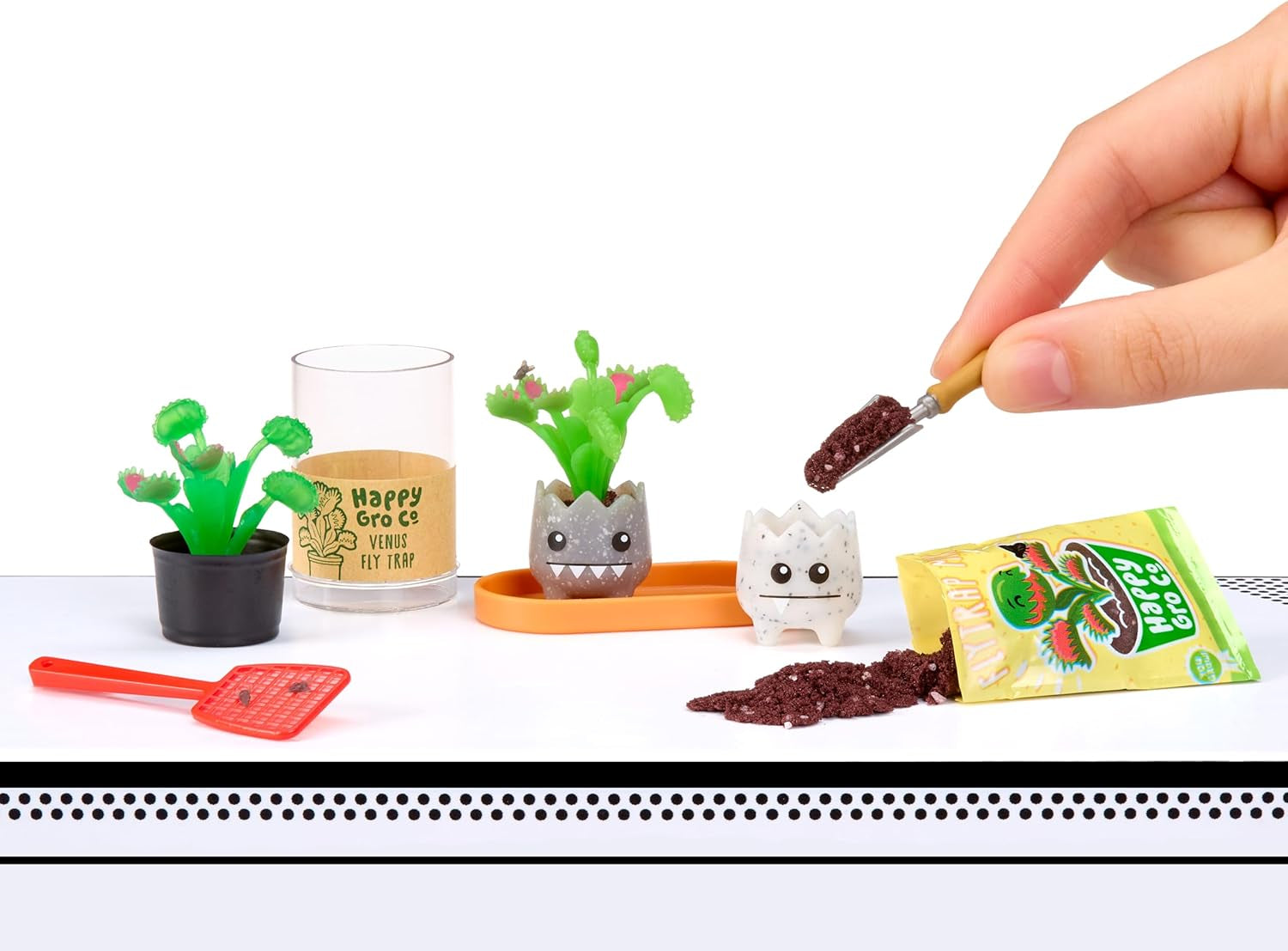 MGA's Miniverse Make It Mini Nature Serie 3 – Mini-Sammlerstücke, Bastel-Spielset, Nachgebildete Pflanzen, Spielzeug, Blumen, für Sammler & Kinder ab 8 Jahren