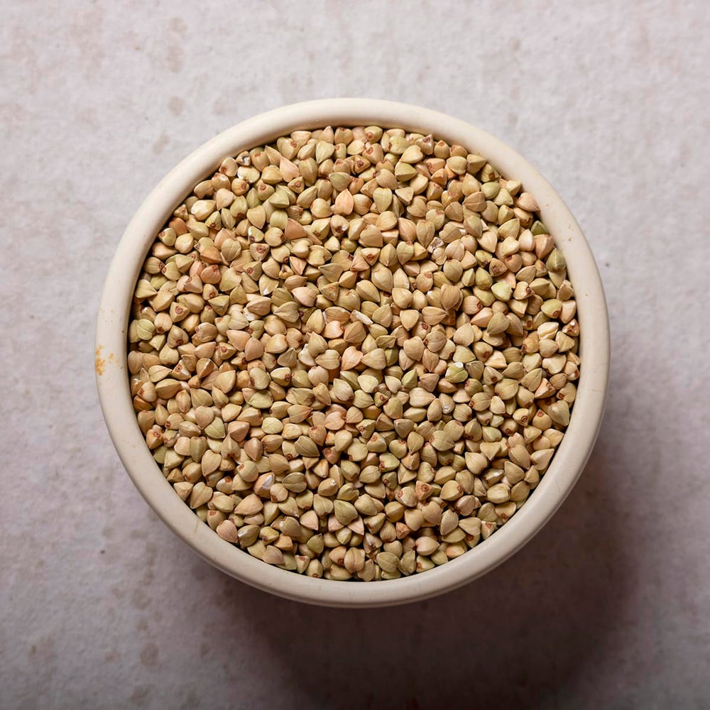 Teljes élelmiszer földi bio hajdina - 3 kg - GMO-mentes - Vegán - Magas rosttartalmú - Tanúsított bio