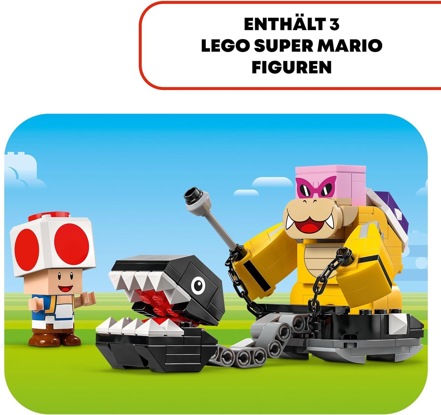 LEGO Super Mario Roy csatája a gombapalotában kalandkészlet Nintendo karakterekkel Ajándék lányoknak, fiúknak és játékosoknak 7 éves 71435 építőkészletek Besuche den LEGO-Store