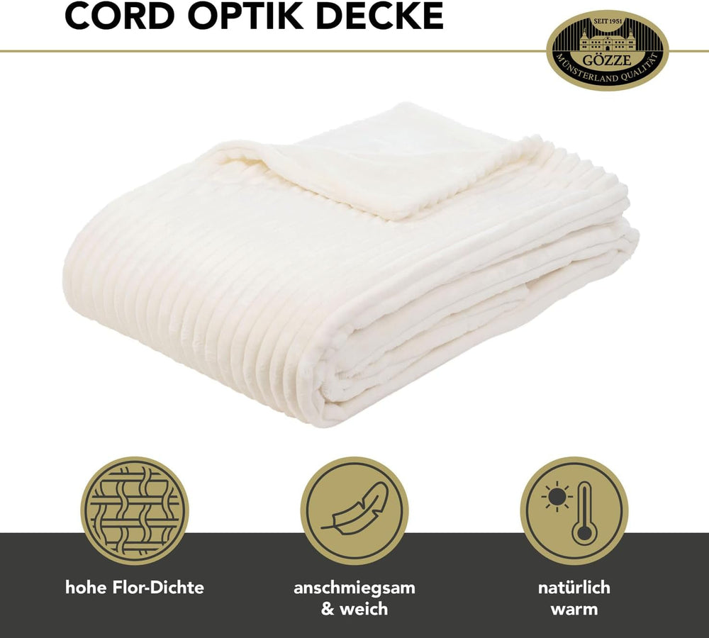 Gözze nappali szőnyeg bársony megjelenésben, 150 X 200 cm, fehér gyapjú, 40067-00-150200 Ágyak és takarók Besuche den GÃ¶zze-Store