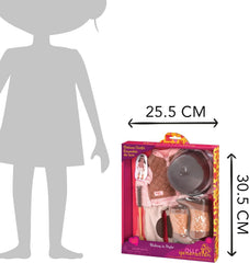 Our Generation - Riding In Style - Reitsport-Outfit - Reitaccessoires - 46 cm Puppenkleidung - Vorgetäuschtes Spiel - Spielzeug für Kinder ab 3 Jahren