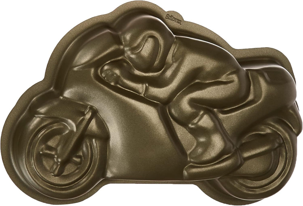 Staedter - Motivbackform Emil Der Igel - Hochwertige Antihaftbeschichtung - PFAS Frei Formák és tepsi Naty Shop Motivbackform Motorrad