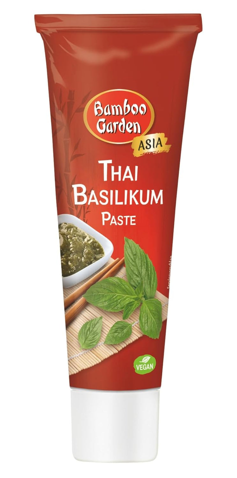Bamboo Garden - thai bazsalikom paszta | Für Currys, Suppen, Saucen vagy Dressing | Vegán | 45 g in der Tube