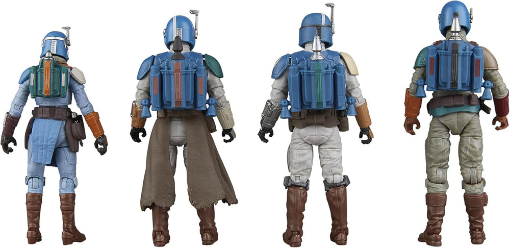 Star Wars Colecția Vintage Mandalorian Shriek-Hawk, 4-Pack Mandalorian, Scala 9.5 Cm Action figures Naty Shop