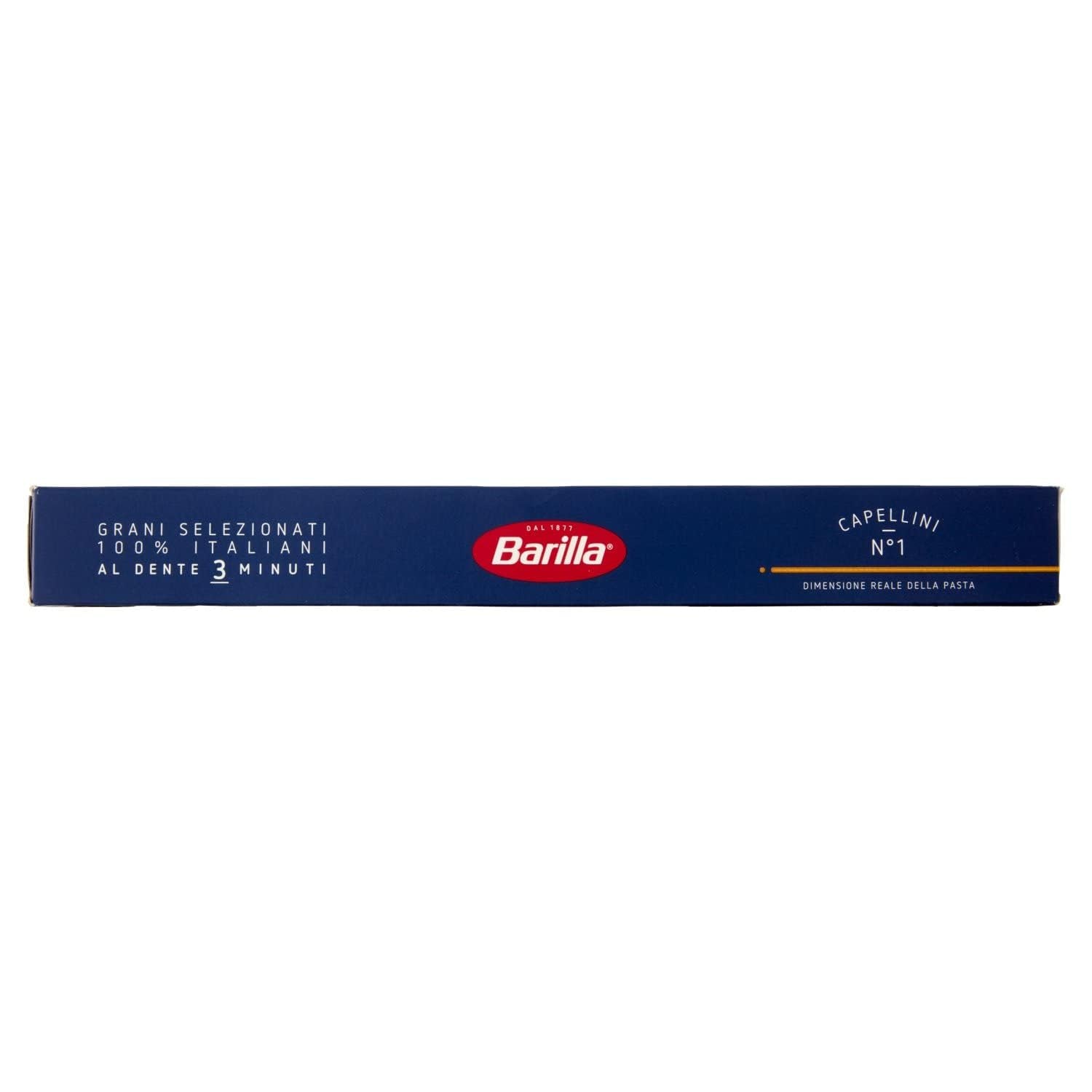Pasta Barilla Classic Capellini Nr. 1, kiváló minőségű durumbúzából készült, mindig al dente, 500g