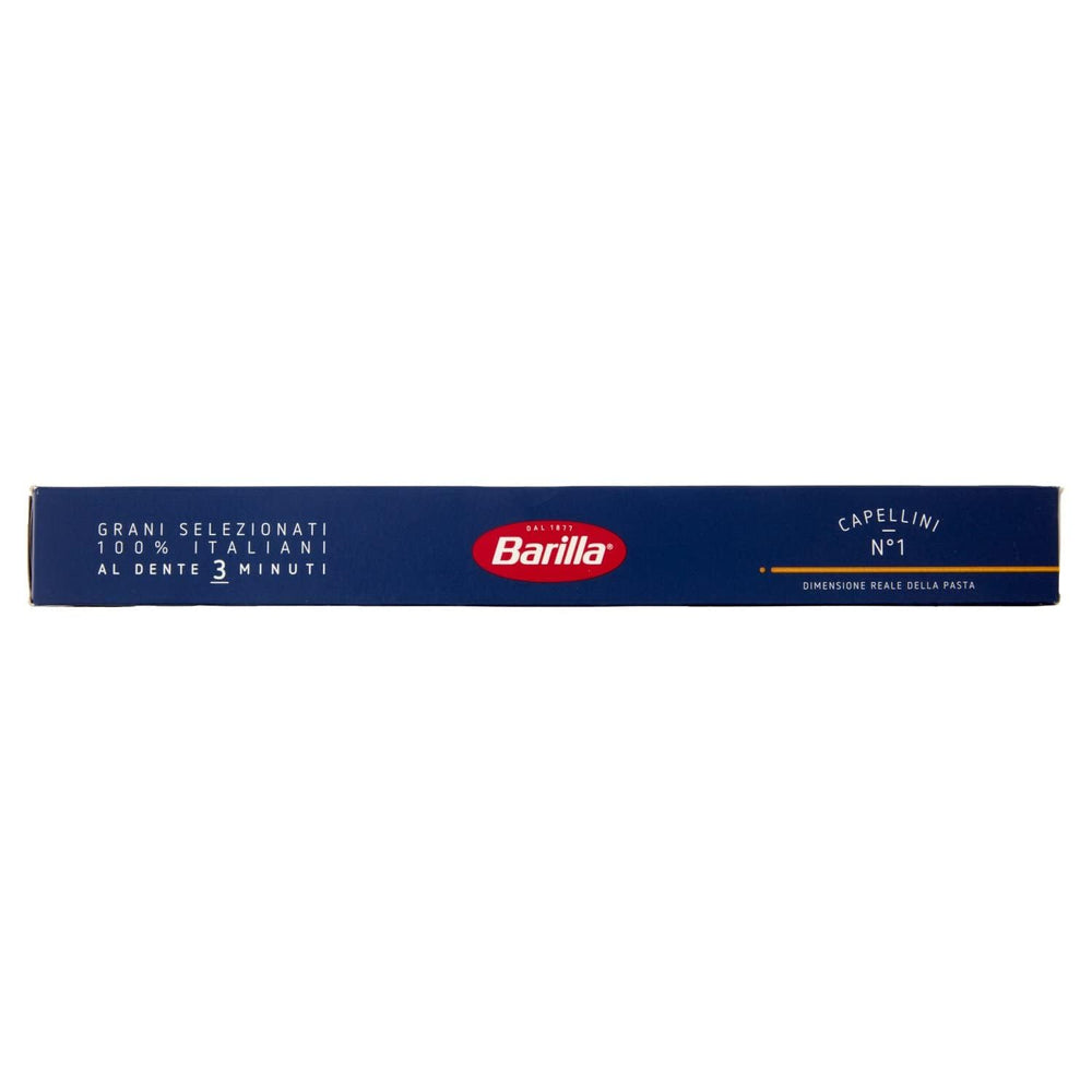 Pasta Barilla Classic Capellini Nr. 1, kiváló minőségű durumbúzából készült, mindig al dente, 500g