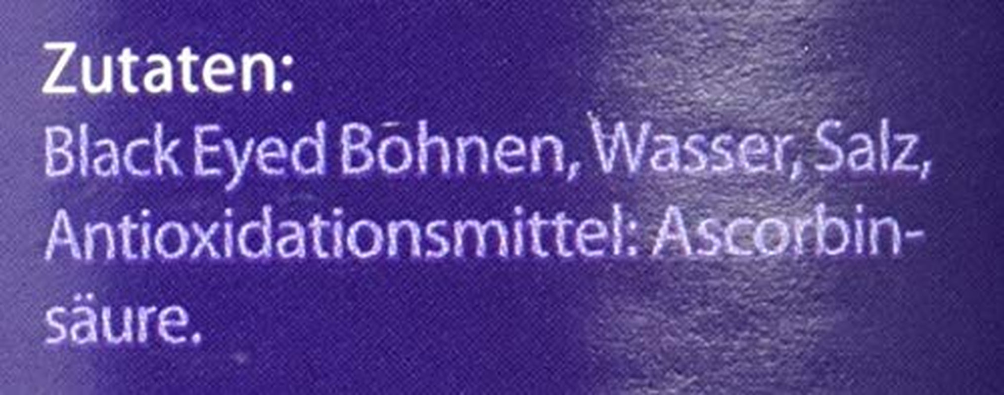 Black Eyed Beans 12 csomag (12 x 425 ml)