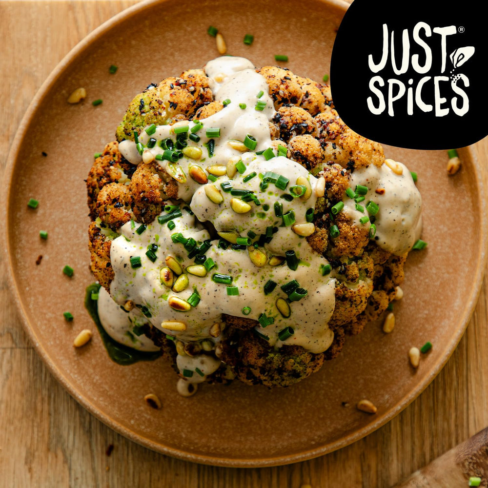 Just Spices Gemüse Allrounder I Jedes Gemüse von Padlizsán bis Cukkini lecker würzen I Gewürzdose, 75 g