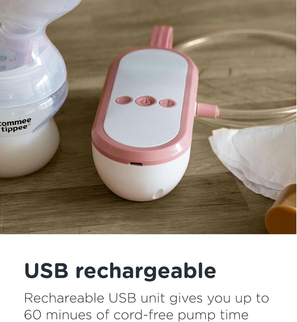 Tommee Tippee Made for Me Egyedülálló elektromos mellszívó, erős szívás Kiegészítők Élelmiszer és Szoptatás Bebe Naty Shop