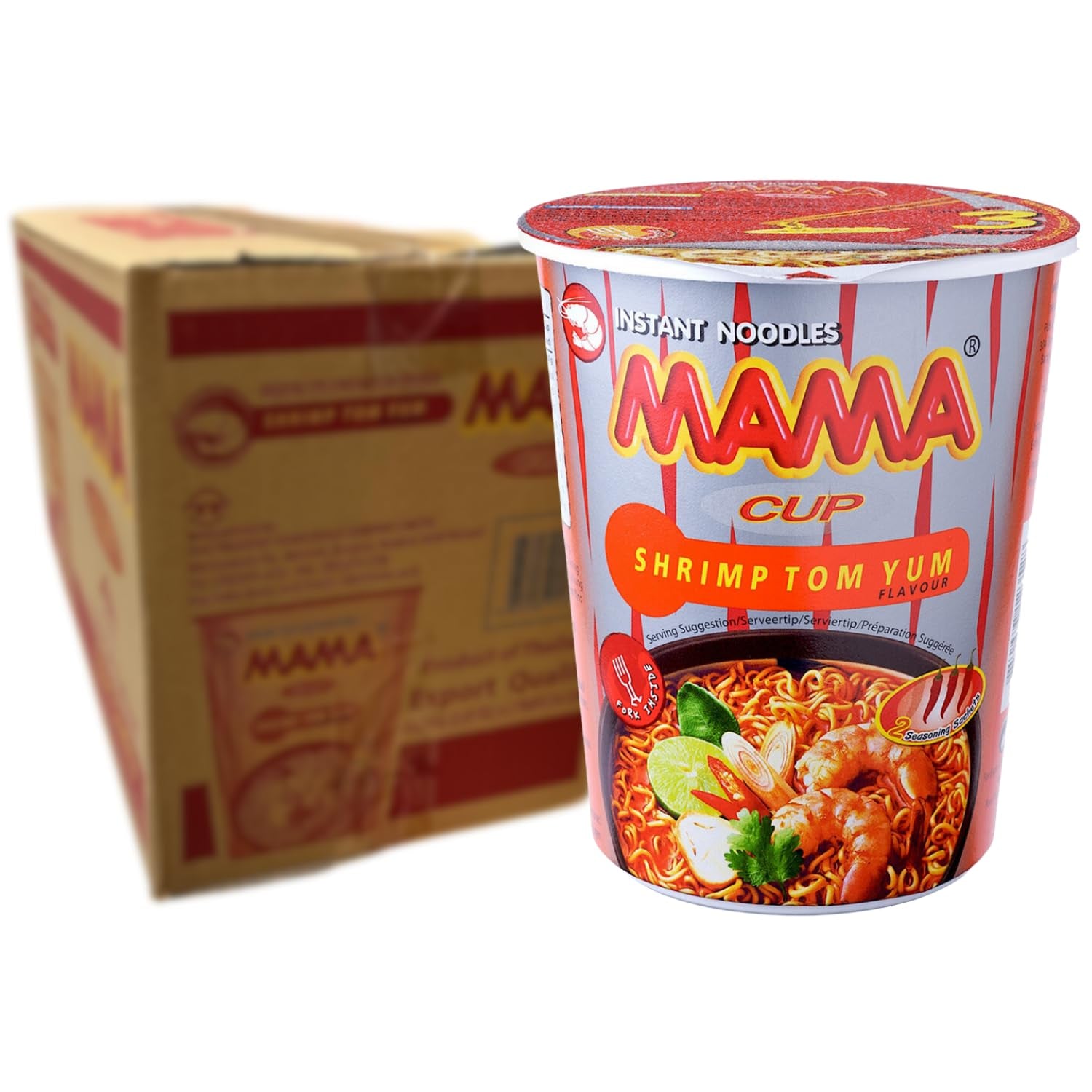 MAMA - Instant tészta csirkével - Több csomag (30 x 55 GR)