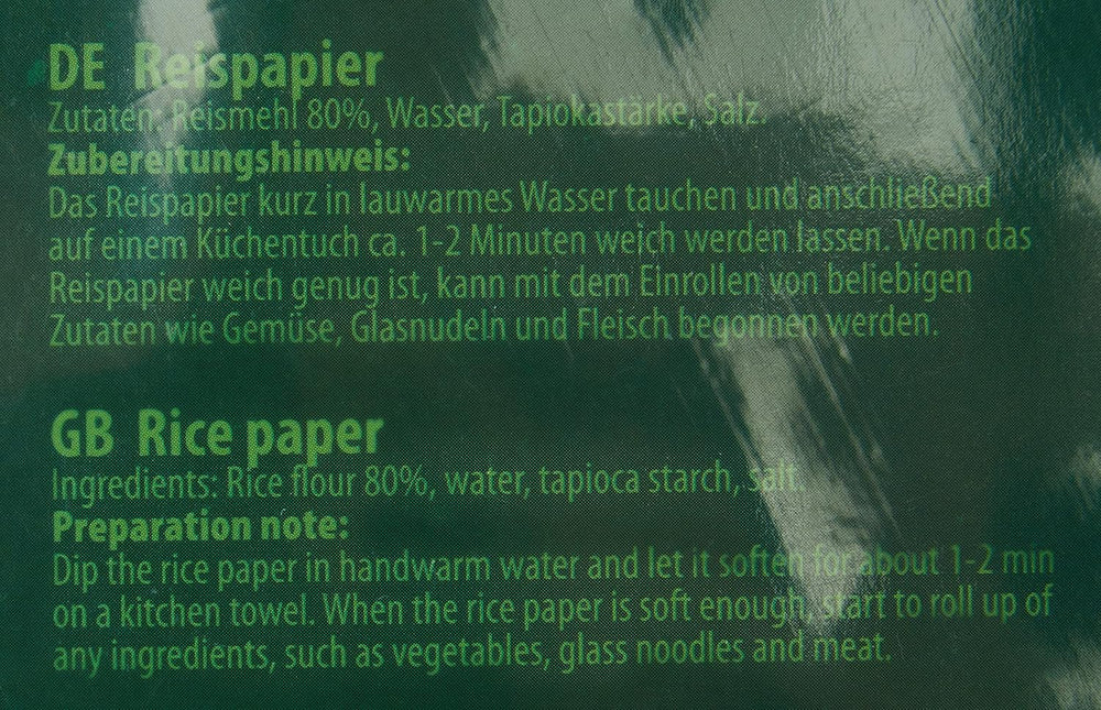 Ricefield rizspapír kerek 22cm 1 csomag (300g)