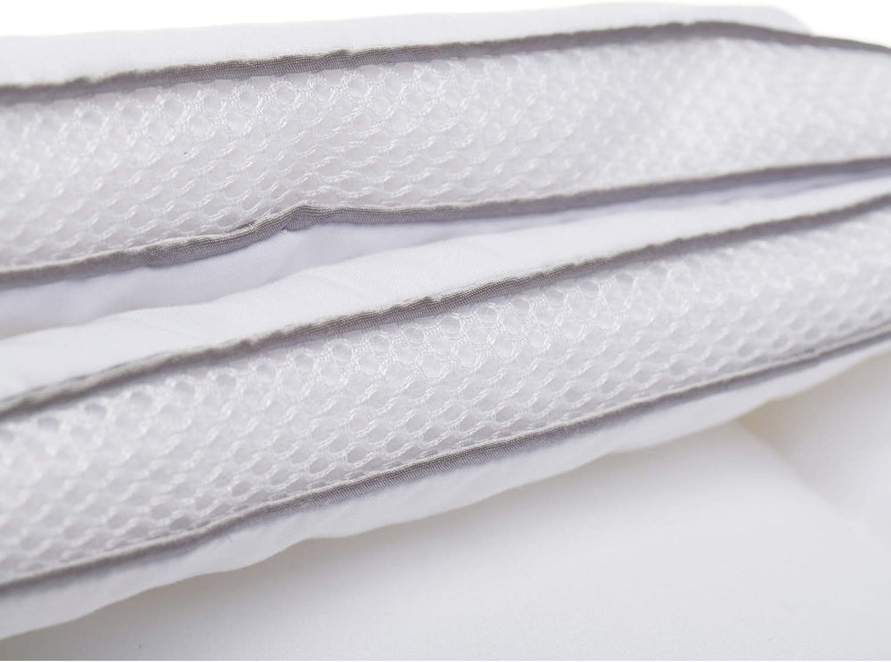 Gözze - 4 évszakos paplan, 2db-os szett, nyári paplan + őszi/tavaszi paplan, légáteresztő paplan klímaszalaggal, 135 X 200 cm - fehér paplanok és paplanok Naty Shop