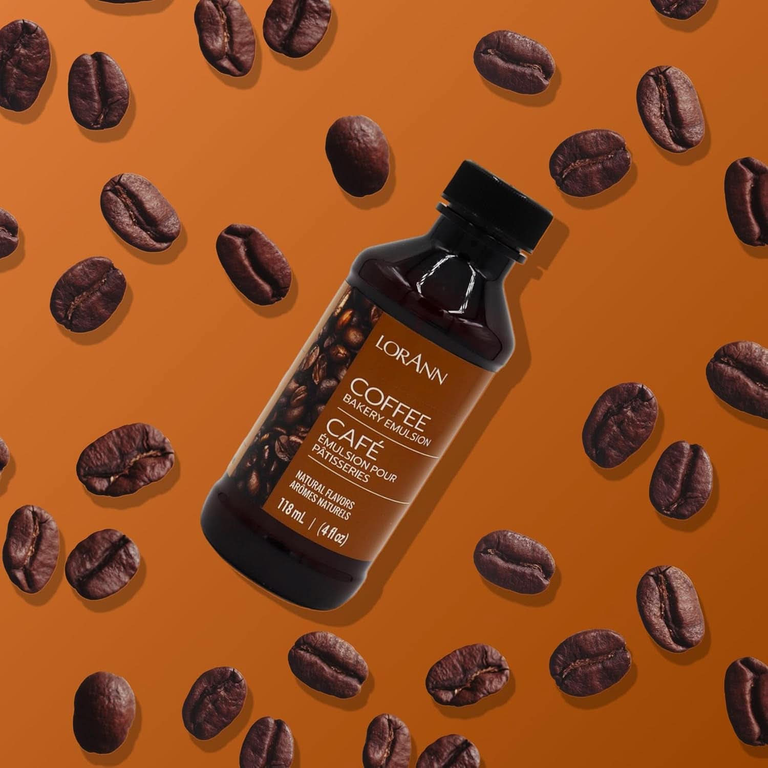 LorAnn, Emulzió kávé ízzel, 118 ml Aromas Naty Shop