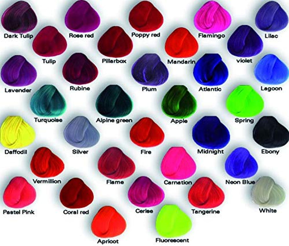 Culoare de păr semipermanentă Directions 88ml - Fluorescent Orange Vopsea pentru par Naty Shop Trandafir 89 Ml (pachet de 2)