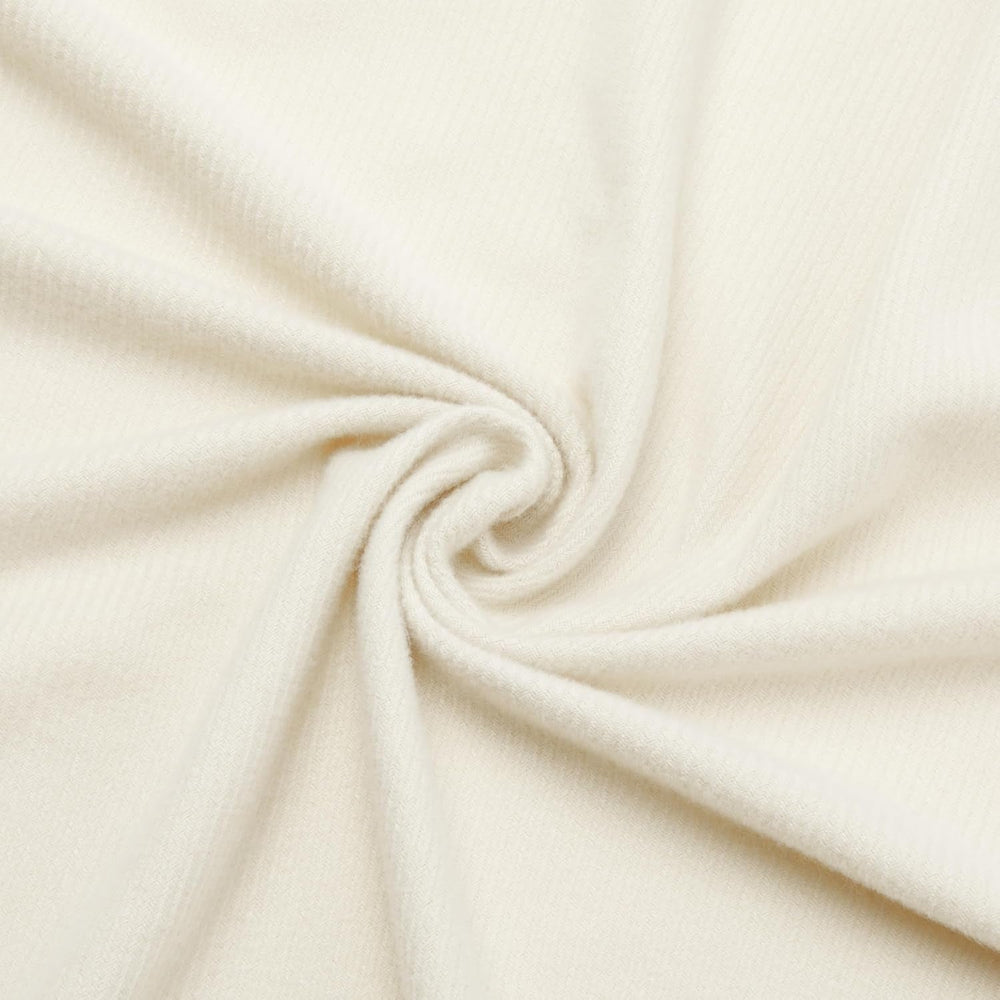 Amazon Basics Dobótakaró, könnyű, újrahasznosított poliészter, Room Decor Cozy takaró, 127 X 152 cm, elefántcsont fehér, kék mintával Check Ágyak és Takarók Besuche den Amazon Basics-Store