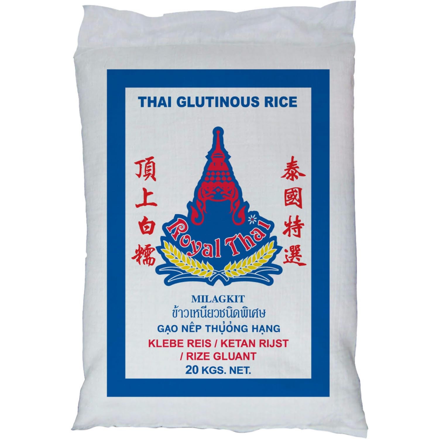 ROYAL THAI RIZS - Ragadós rizs - 1 x 20 KG