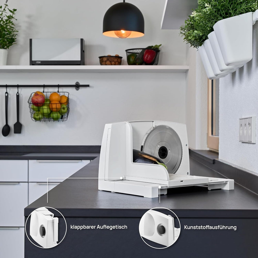 Ritter Markant 01 Többfunkciós elektromos összecsukható szeletelő aprítók és szeletelők Naty Shop